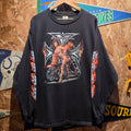 VTG 2008 Sturgis Biker Babe Cross Flame Long Sleeve: XXL