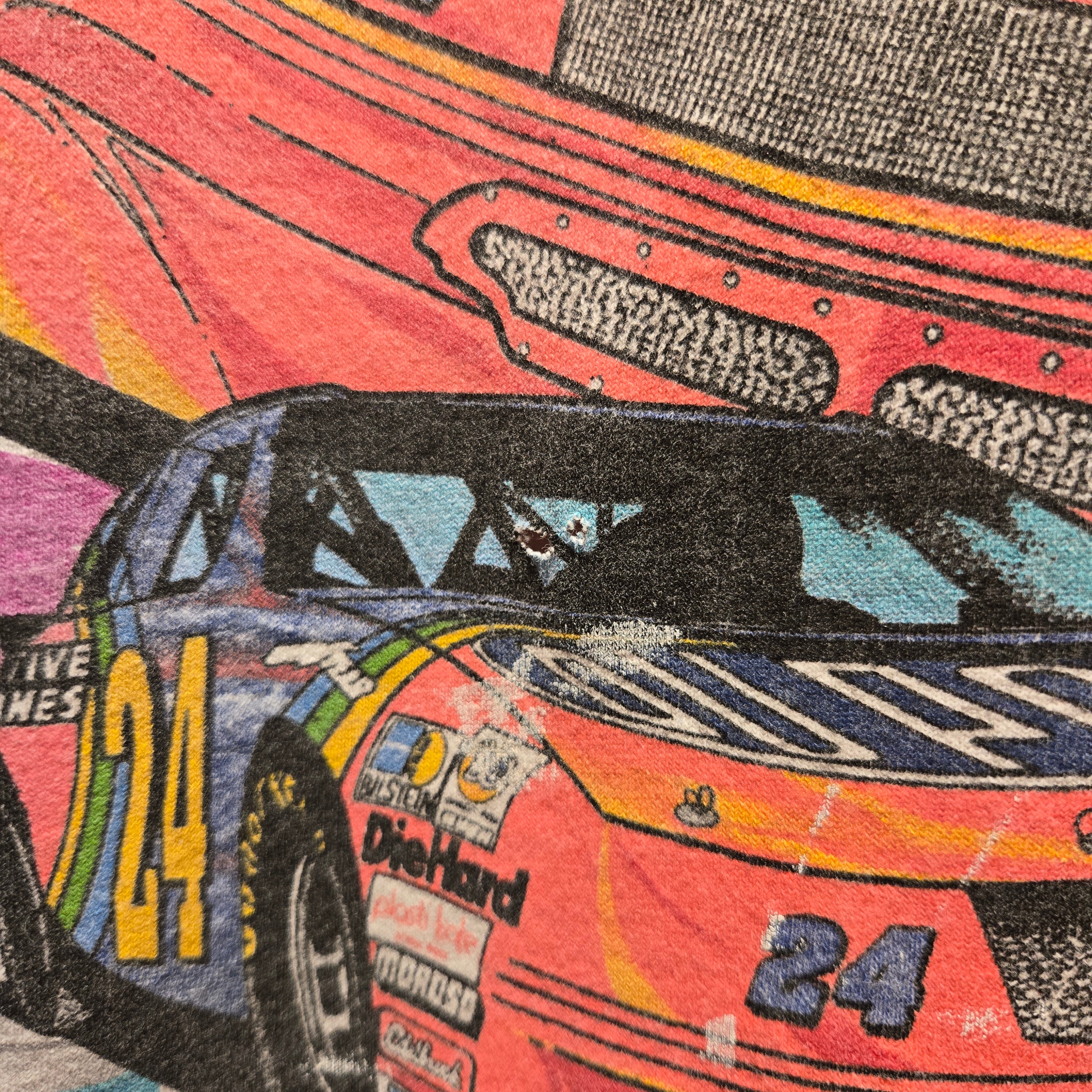 VTG 1993 Jeff Gordon Rookie Of The Year T-Shirt: Large