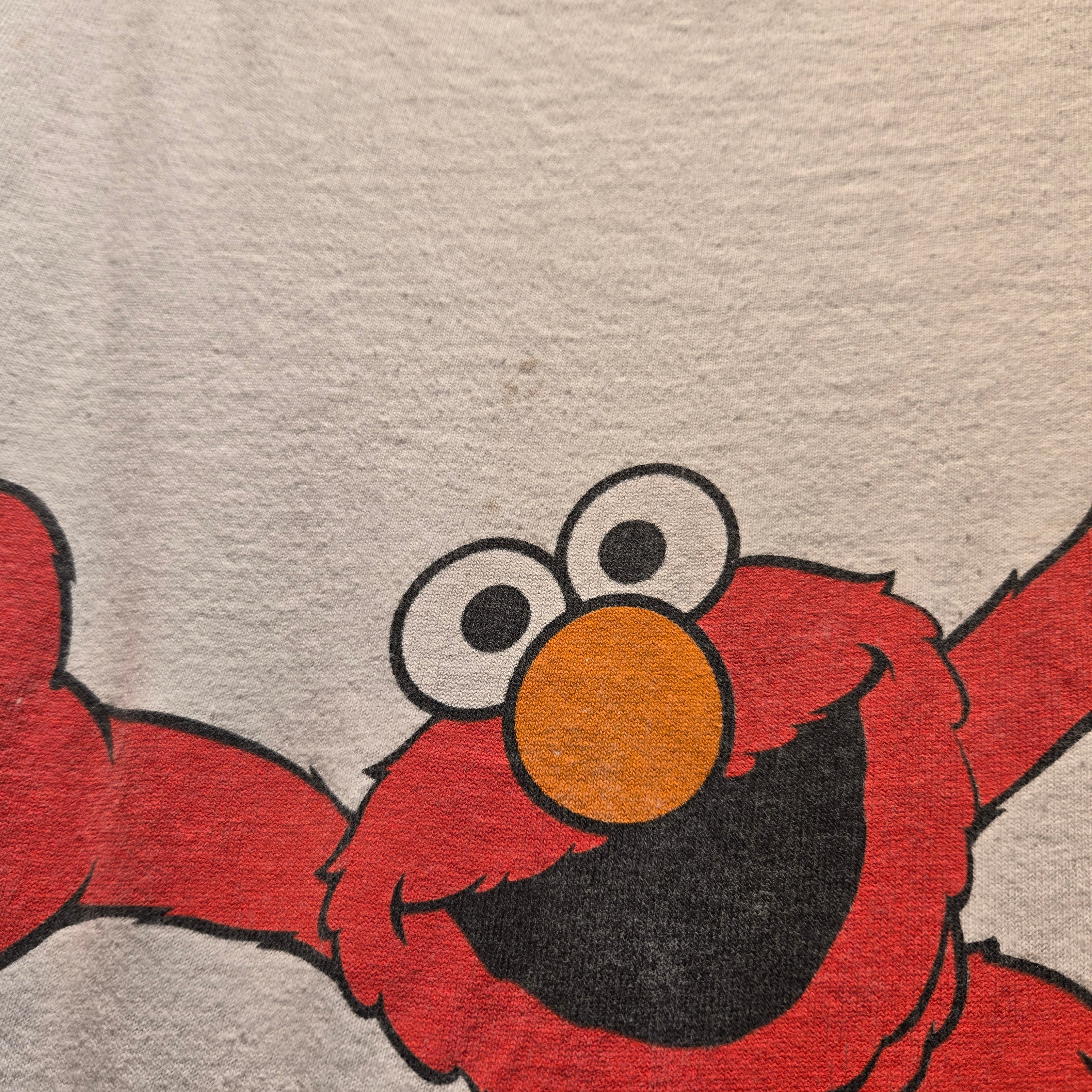 VTG Changes Elmo Sesame Street Graphic T-Shirt Big E: Large