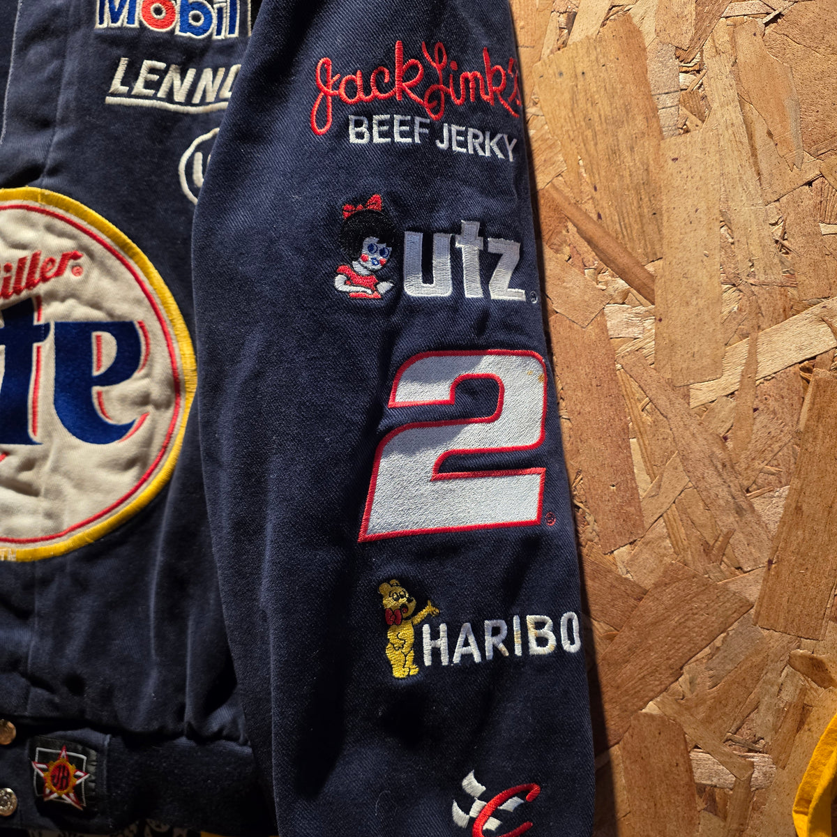 VTG Chase Rusty Wallace Jeff Hamilton Racing Jacket Winston Cup: Small