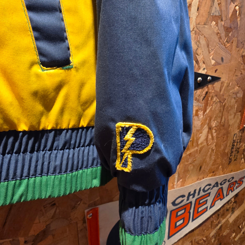 Vintage 90s Notre Dame Fighting Irish Pro Player Puffer Jacket: Large