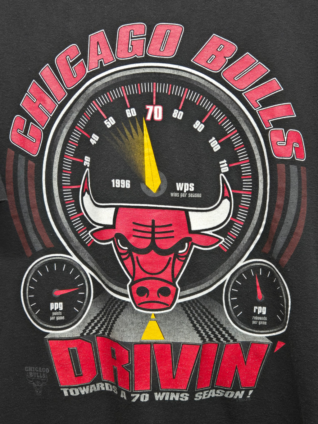 VTG Chicago Bulls Starter "Toward A 70 Win Season" USA: XL