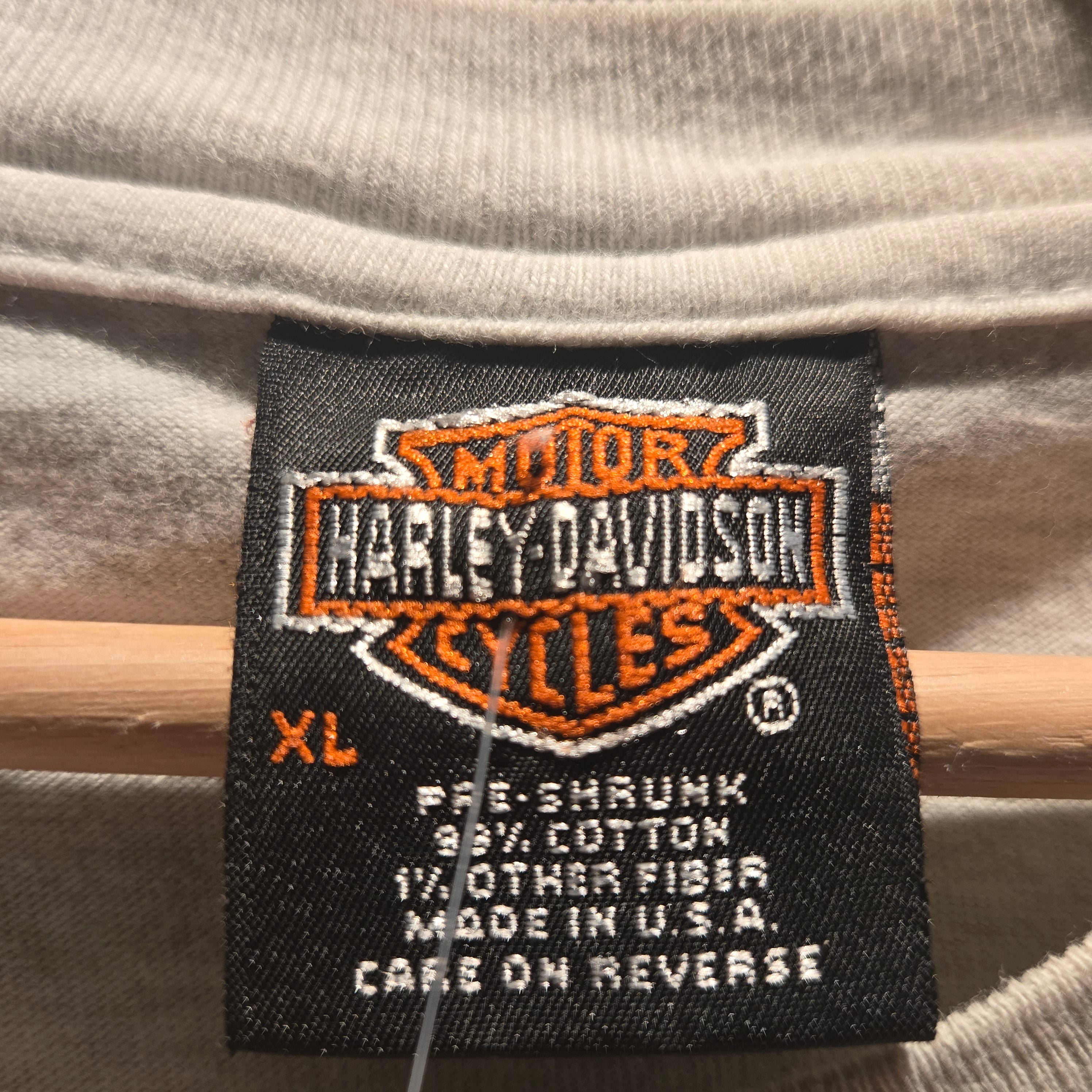VTG 1998 Harley Davidson 95th Anniversary Gray T-Shirt: XL