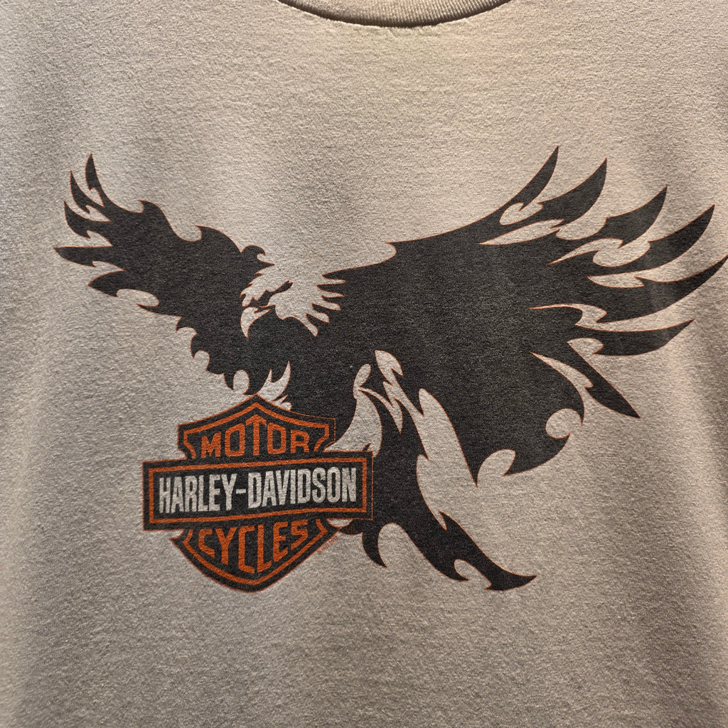 2013 Harley Davidson Long Sleeve Graphic White T-Shirt: XXL