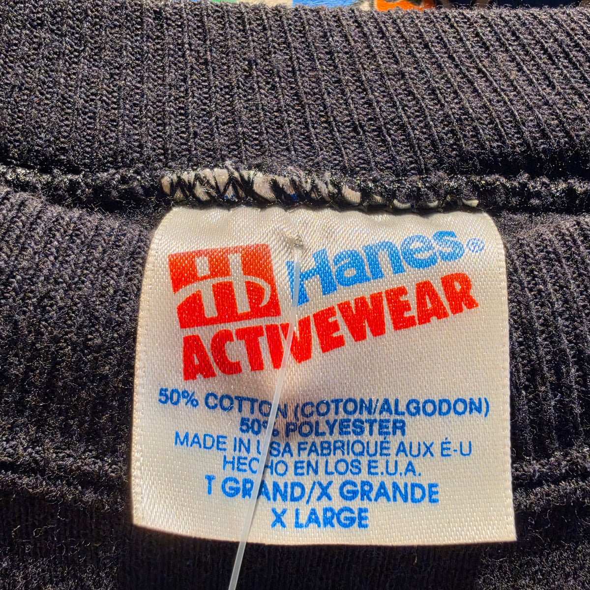 VTG 1992 Bill Clinton Black Sweatshirt The Cure For The Blues Clinton For President: XL