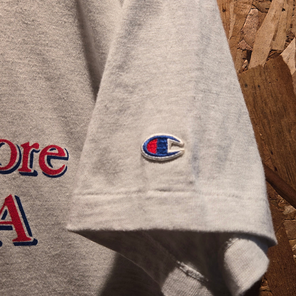 VTG 90's Champion "It Takes A Little More To Make A Champion" Graphic T-Shirt: XL
