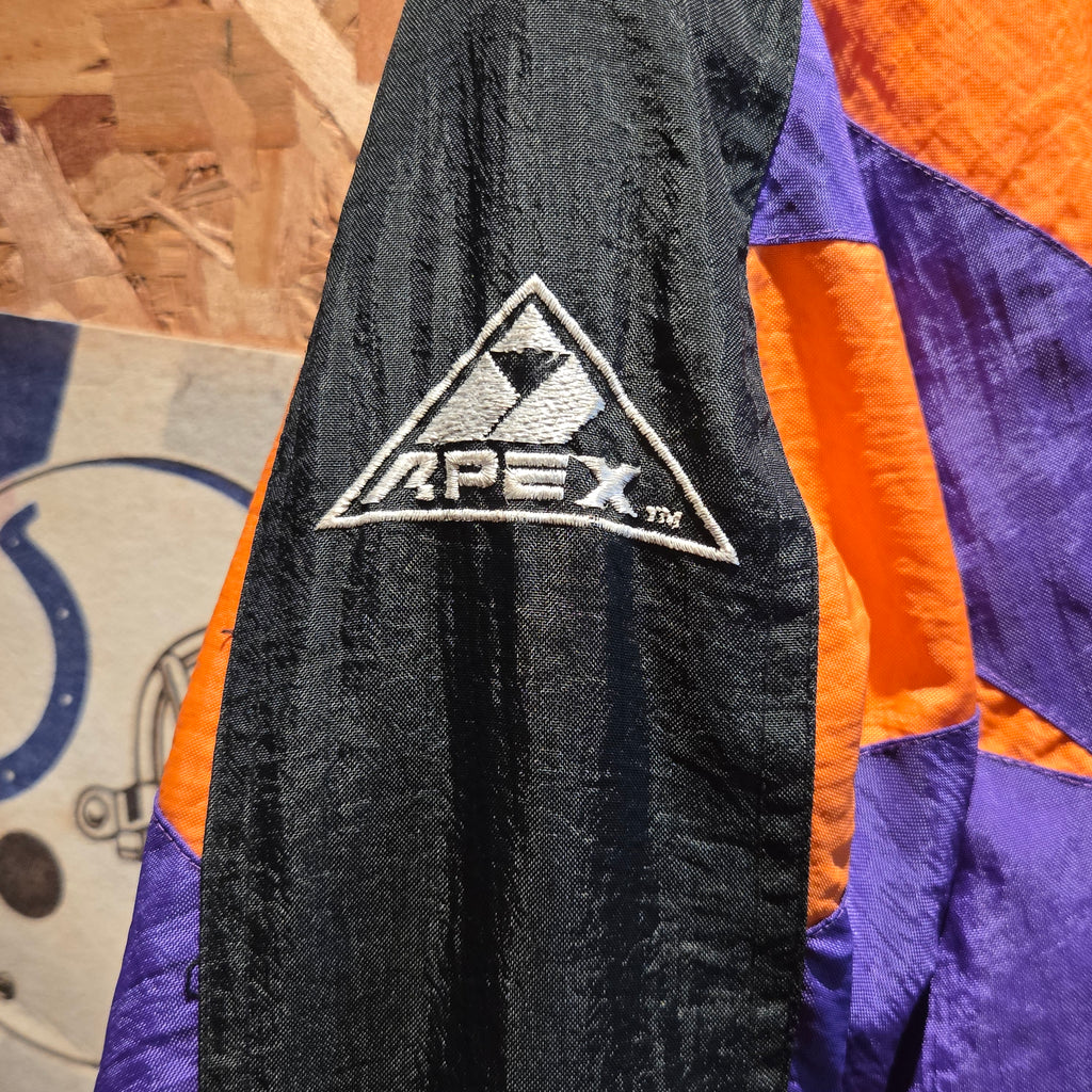 VTG Phoenix Suns Apex Puffer Jacket NBA Full Zip W/ Buttons: XL