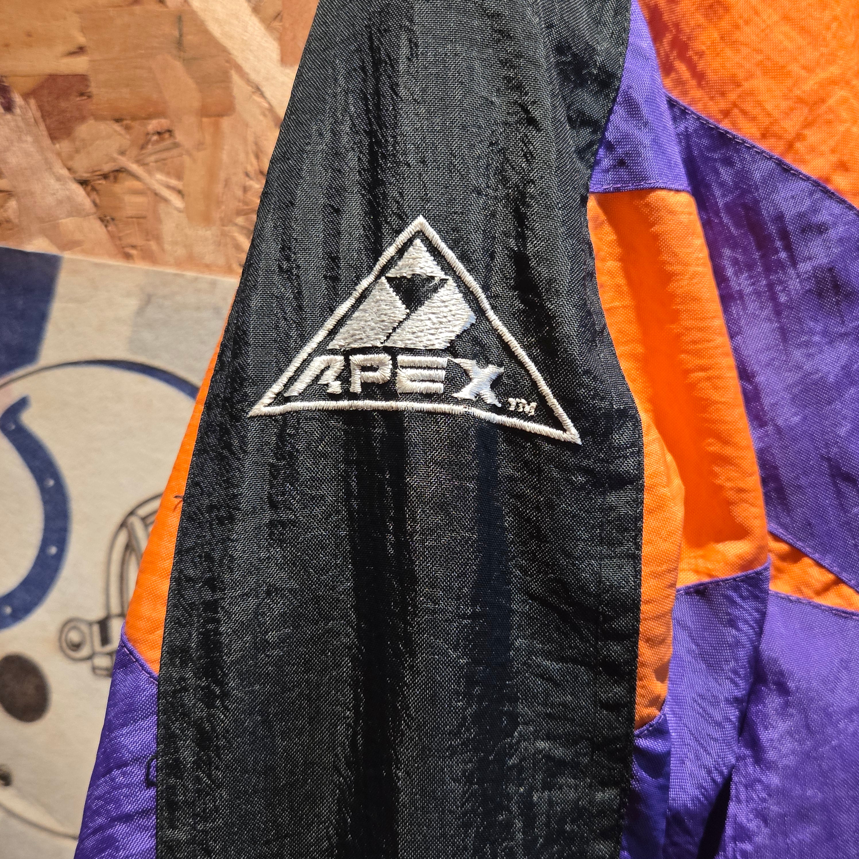 VTG Phoenix Suns Apex Puffer Jacket NBA Full Zip W/ Buttons: XL