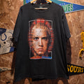 Y2K Rocky Road Eminem Black Rap T-Shirt Double Sided: XXL