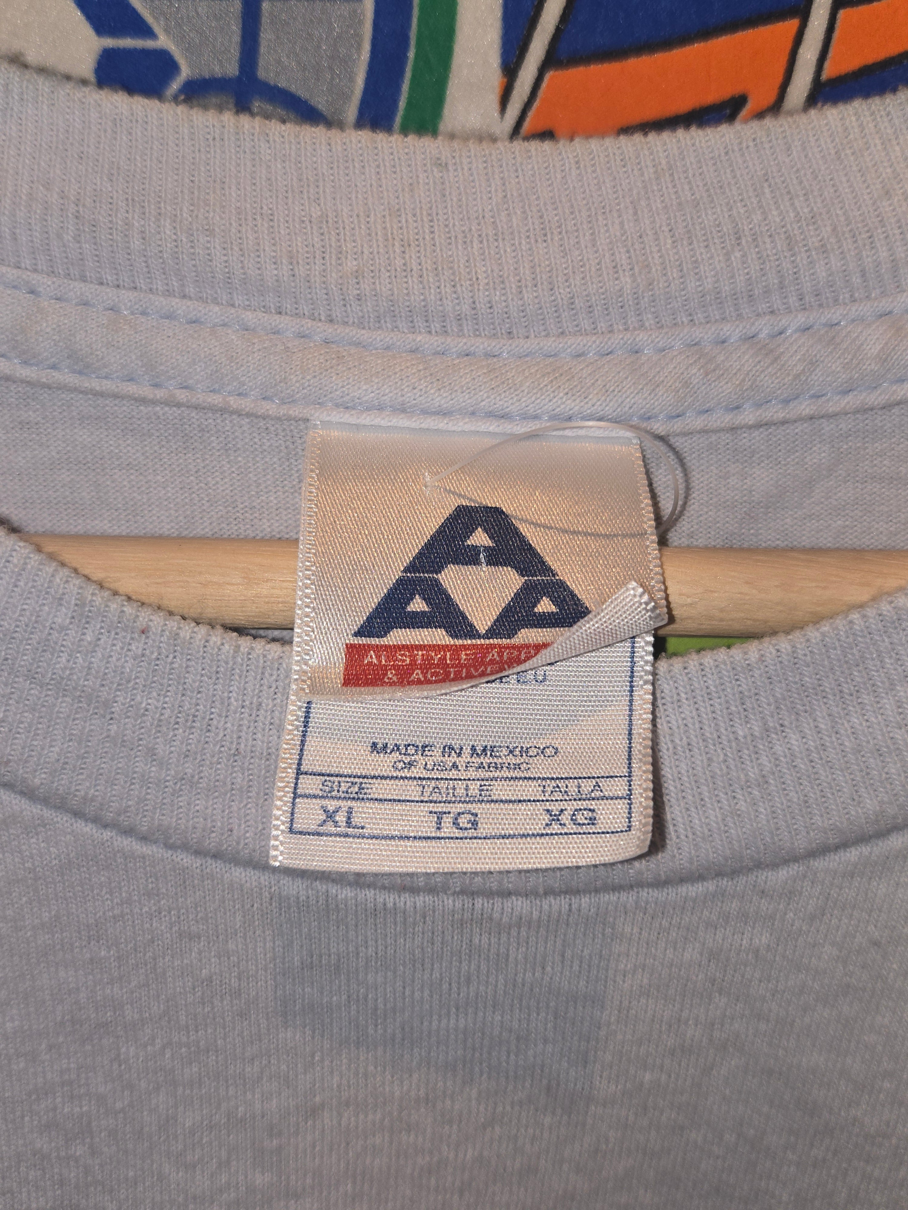 VTG 2004 Orange County Choppers Light Blue Graphic T-Shirt Sz XL