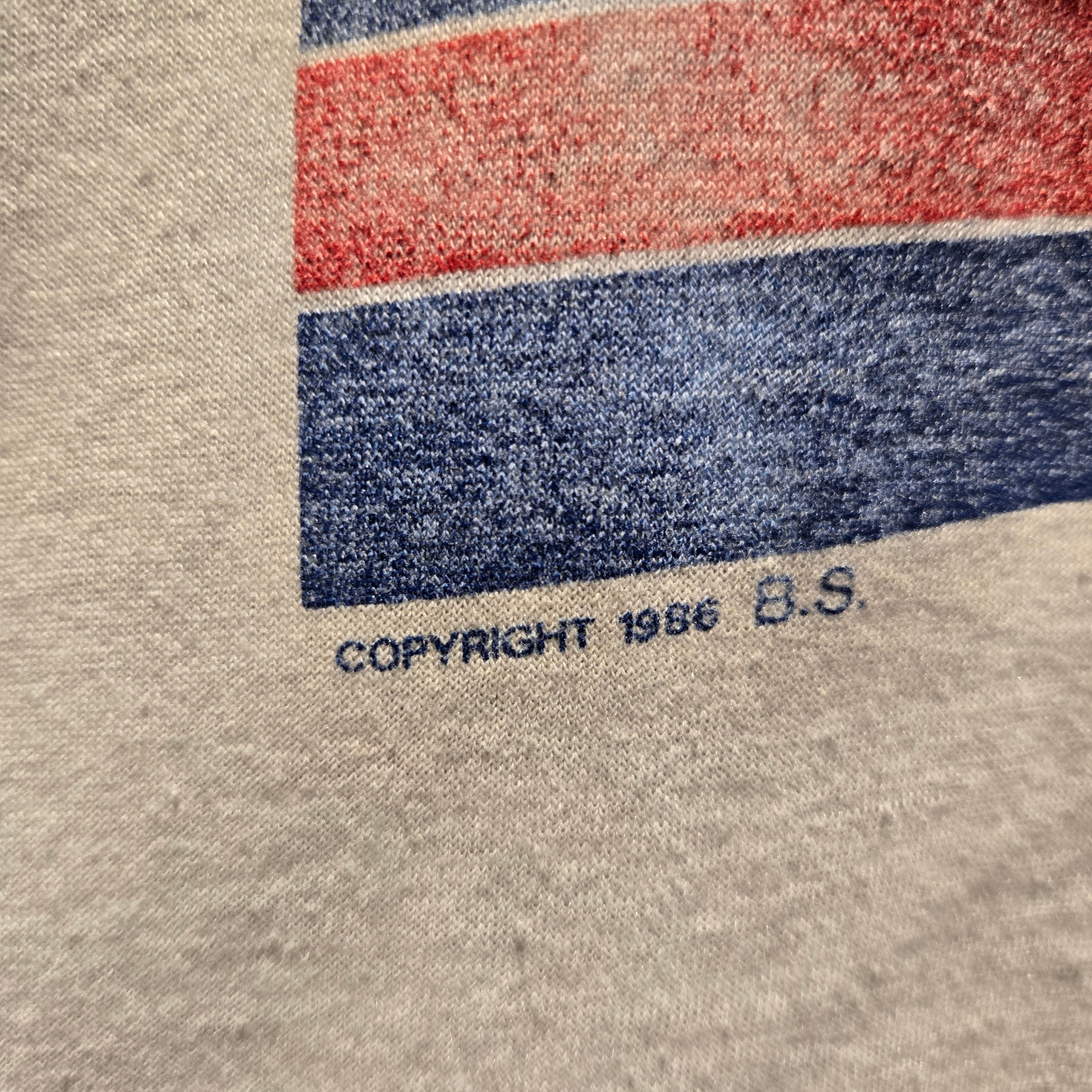 VTG 1986 Kansas Jayhawks We Bad T-Shirt: Medium