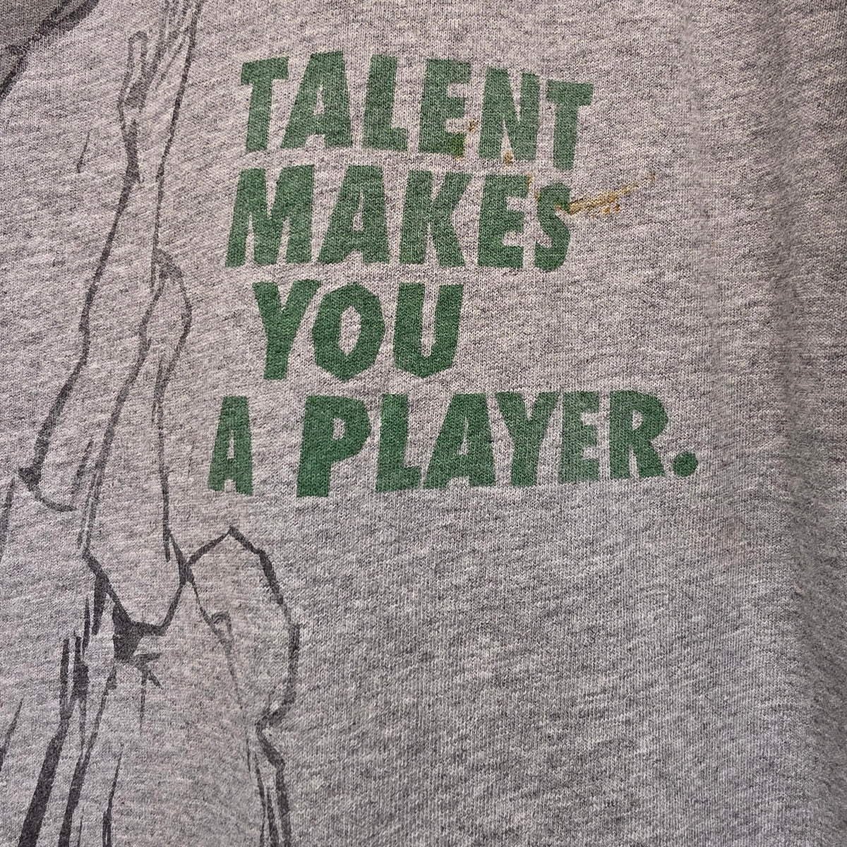 VTG 90's AND 1 Grey Graphic T-Shirt Double-Sided: Large