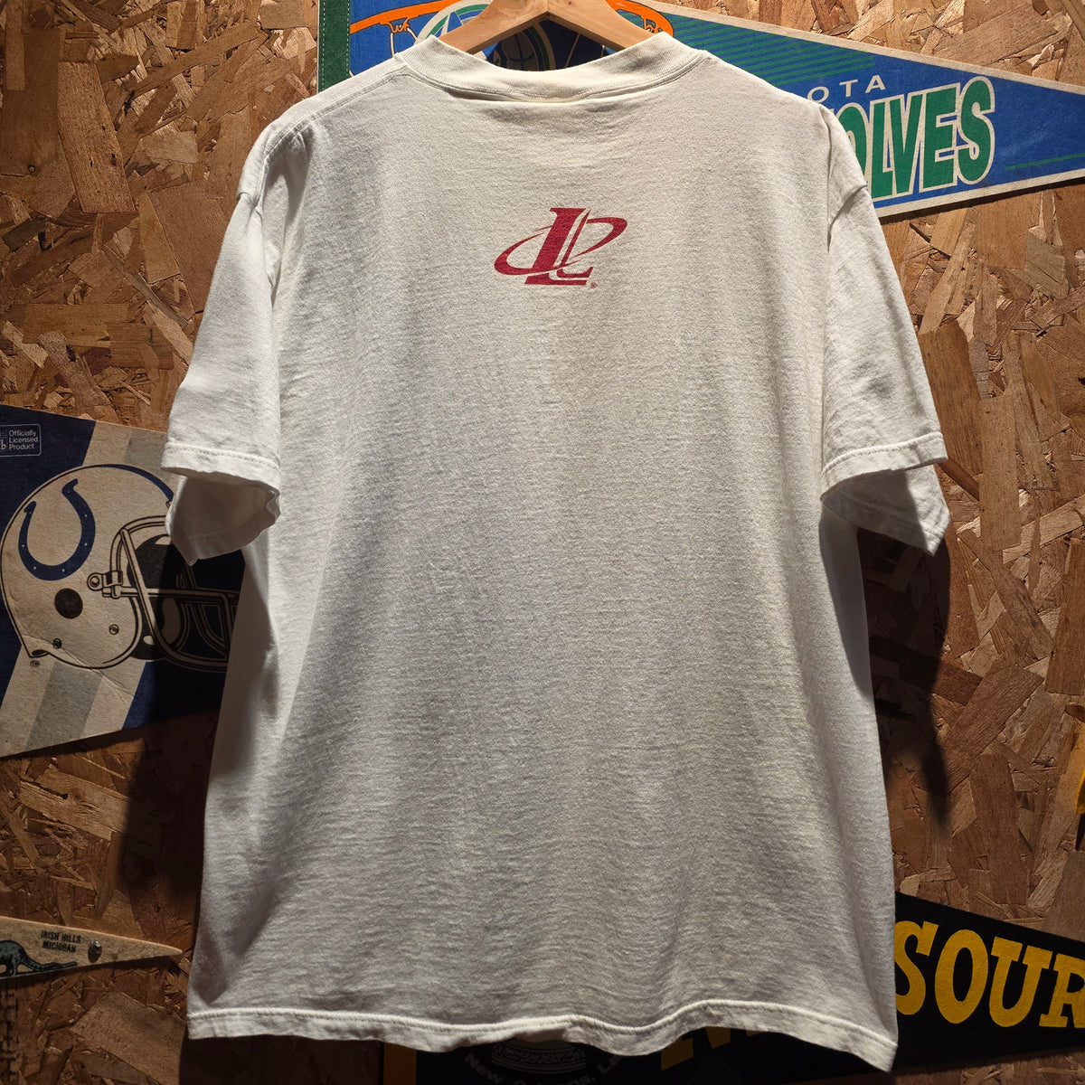 VTG Logo Athletic 90's Indiana Special Olympics Volunteer Graphic T-Shirt: Large