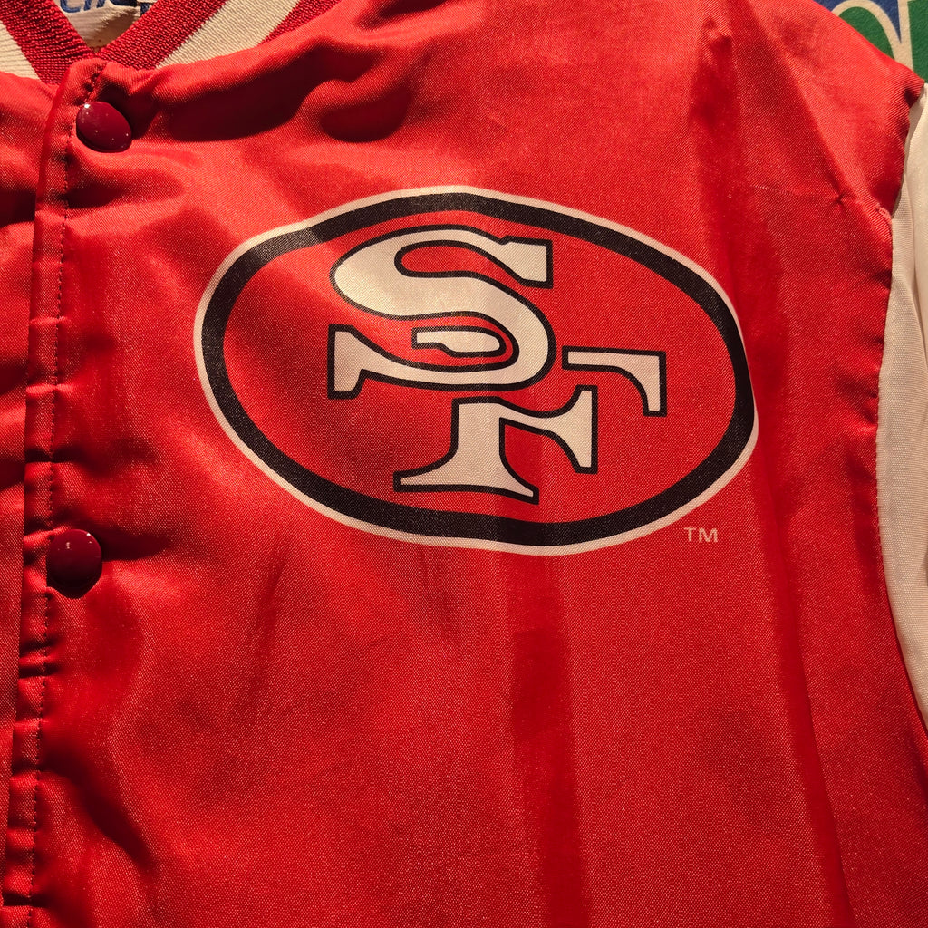 Vintage 90s Chalk Line San Francisco 49ers Team Of The Decade Jacket: Medium