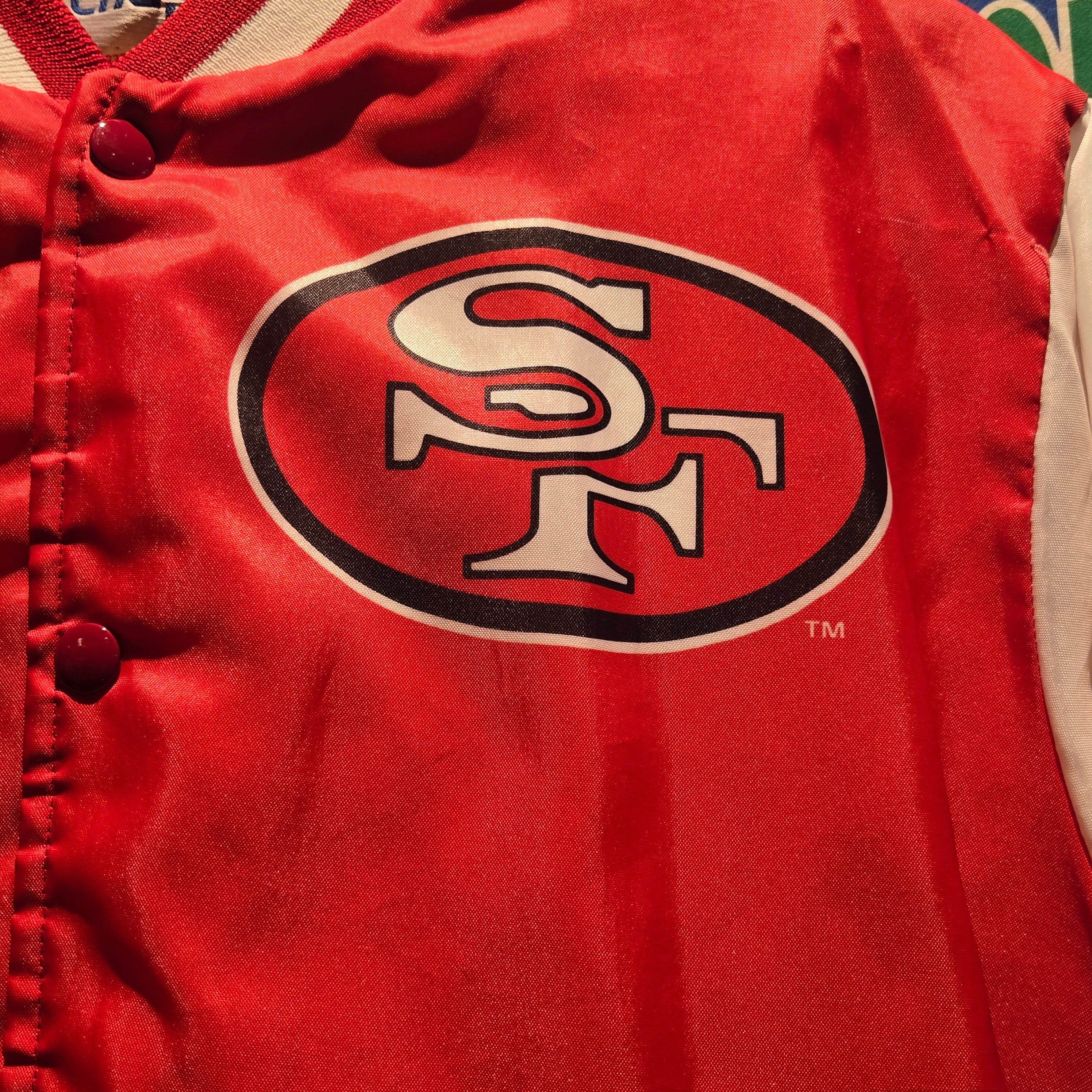 Vintage 90s Chalk Line San Francisco 49ers Team Of The Decade Jacket: Medium
