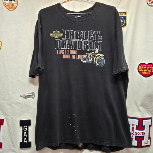 2009 Harley Davidson Cherokee, NC Black T-Shirt: