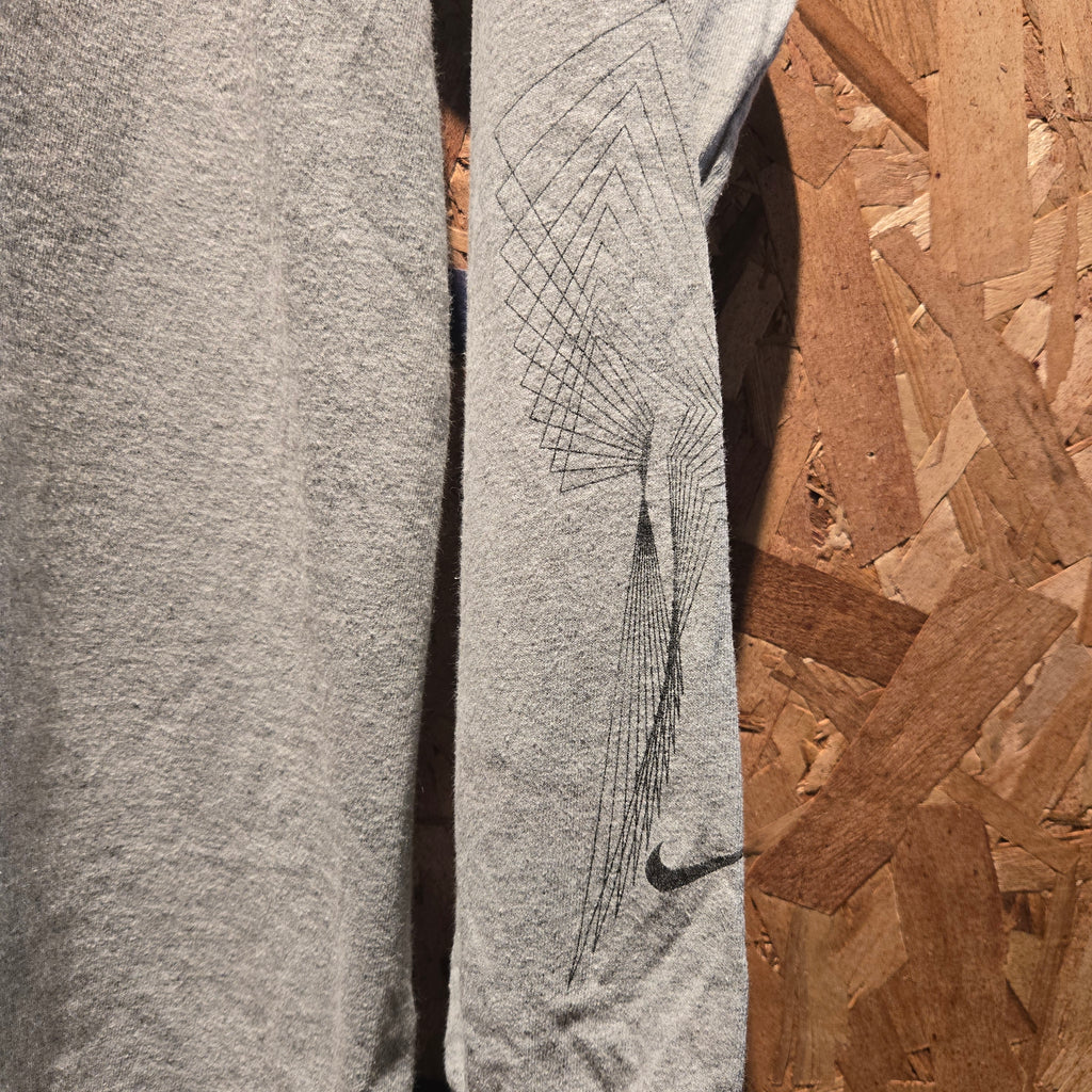 VTG Nike Fly High Nike Gray Kids Long Sleeve: XL