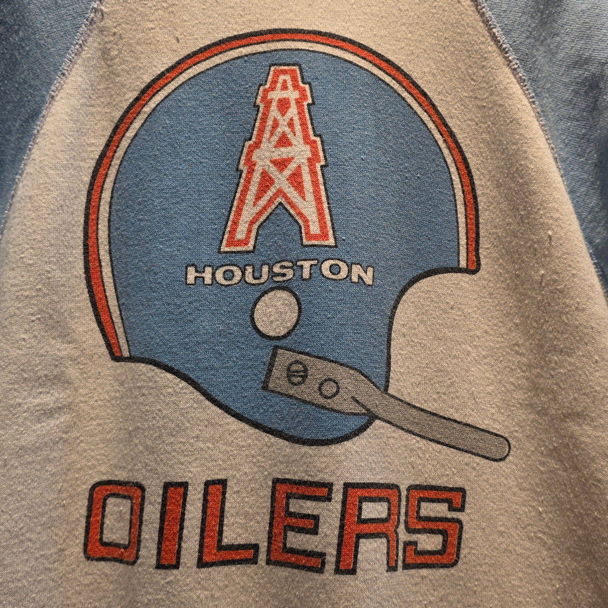 VTG 80's Houston Oilers (Tennessee Titans) Sweatshirt Youth: XL