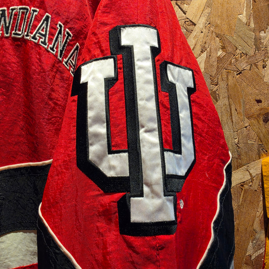 VTG NCAA Indiana Hoosiers Starter Puffer Jacket: Large