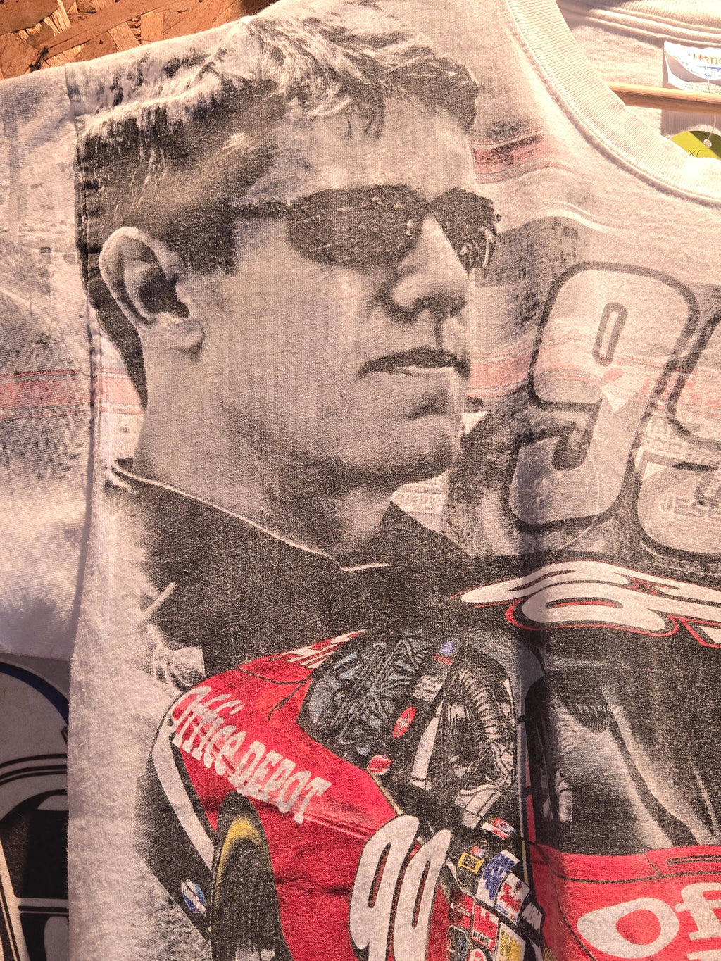VTG Carl Edwards Nascar T-Shirt All Over Print :XL