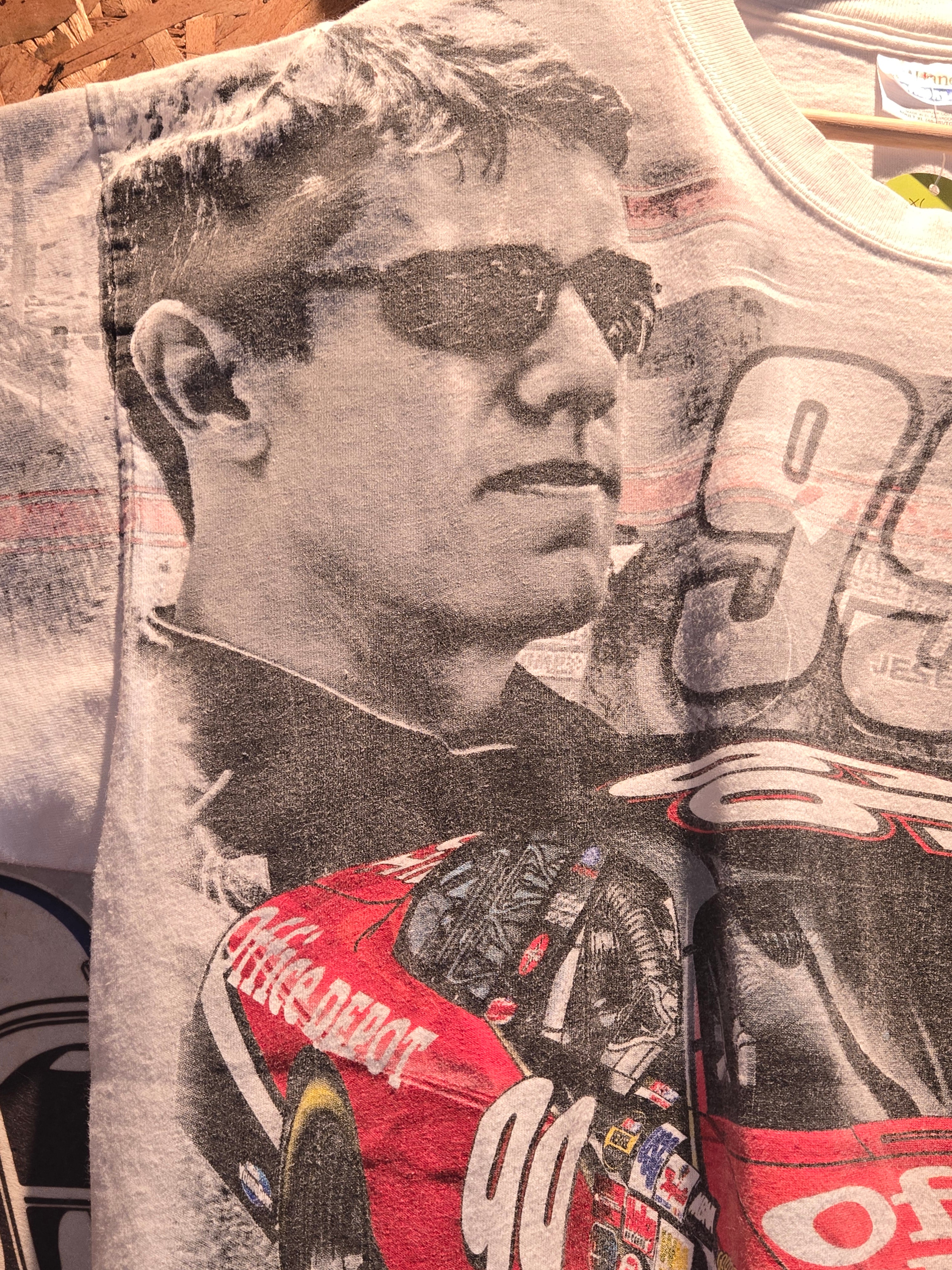 VTG Carl Edwards Nascar T-Shirt All Over Print :XL