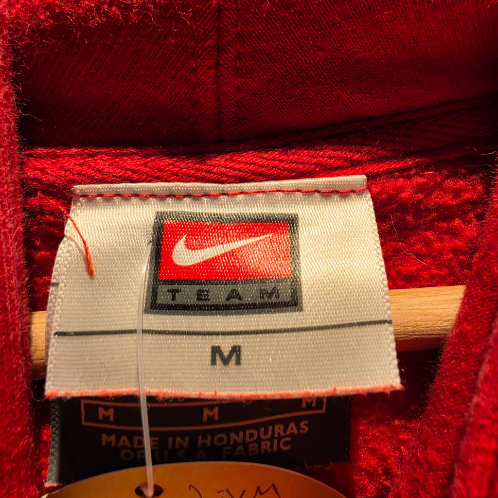 VTG Nike St. Louis Cardinals Center Swoosh Red Hoodie: Medium