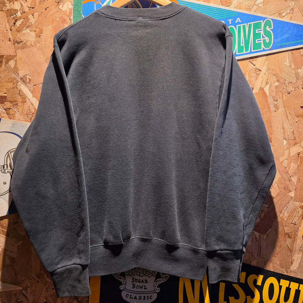 VTG 90's Purdue University Boilermakers Black Sweatshirt: Small