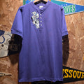 VTG NWT 101 Dalmatians Disney Store Buttoned T-Shirt Embroidered: Medium
