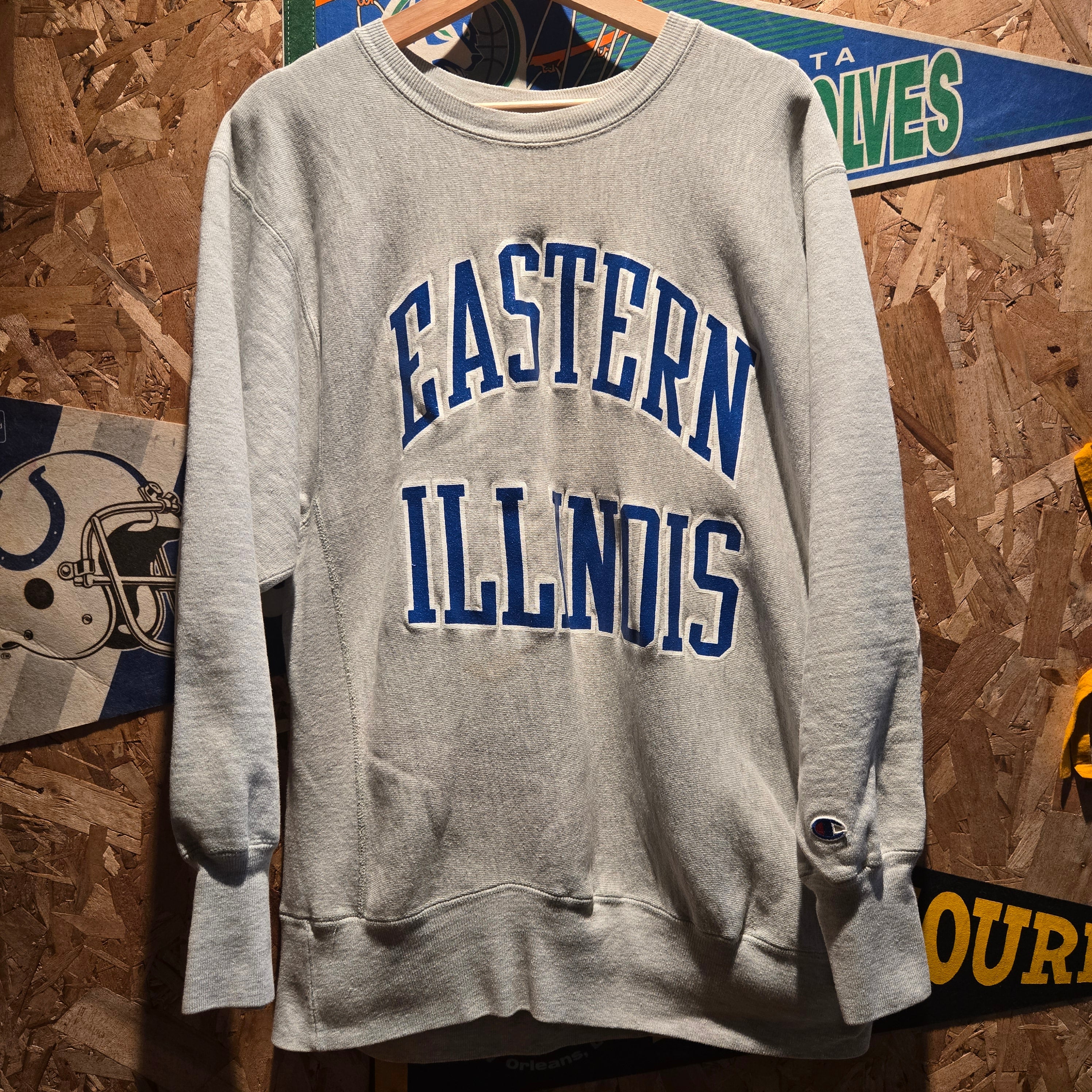 VTG 90's Eastern Illinois University Champion Reverse Weave: XL