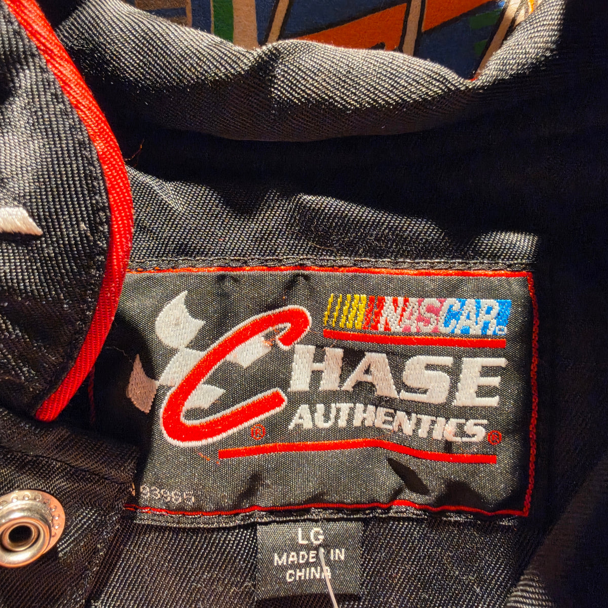 Chase Kevin Harvick Bud Racing Jacket Coat Budweiser NASCAR Embroidered Womans: Large