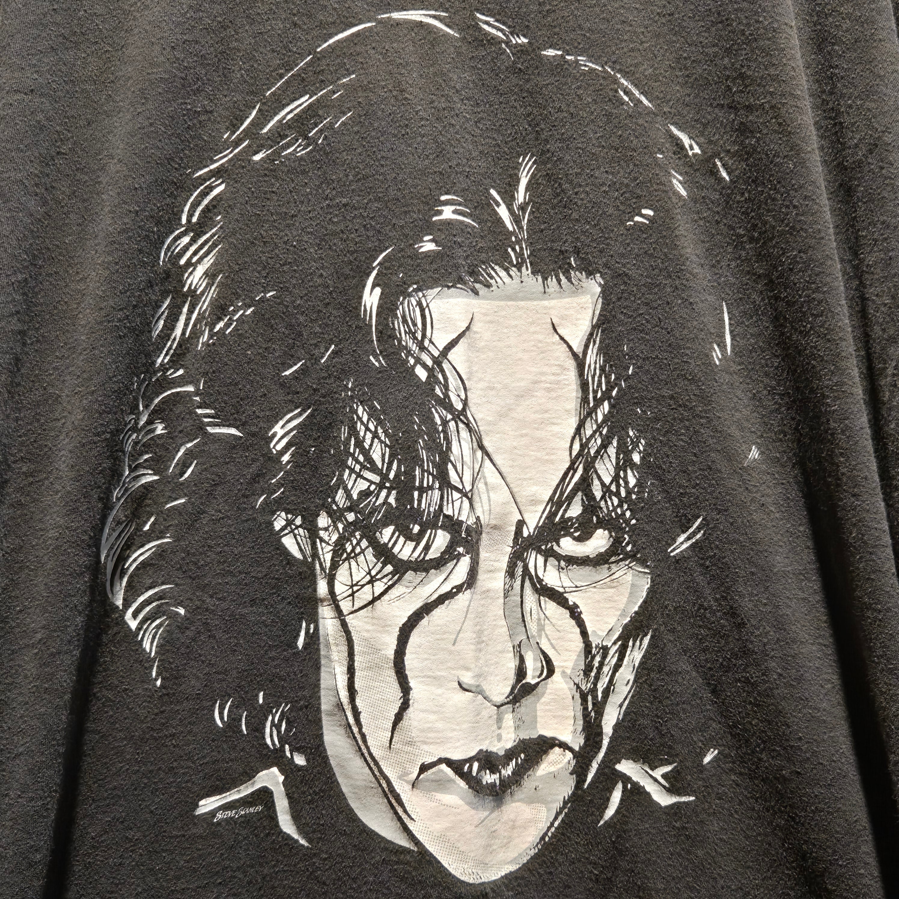 VTG Sting WCW Black Wrestling T-Shirt: 2XL