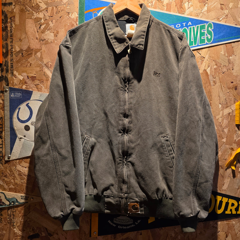 VTG Carhartt Jacket J102 TMB Men Faded Timber Brown Santa Fe RARE: XL