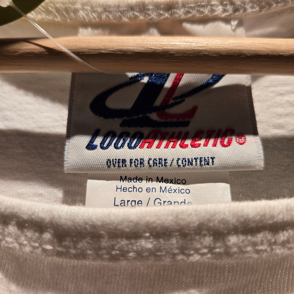 VTG 2001 Indy 500 Graphic Tank Top Logo Athletic: Large