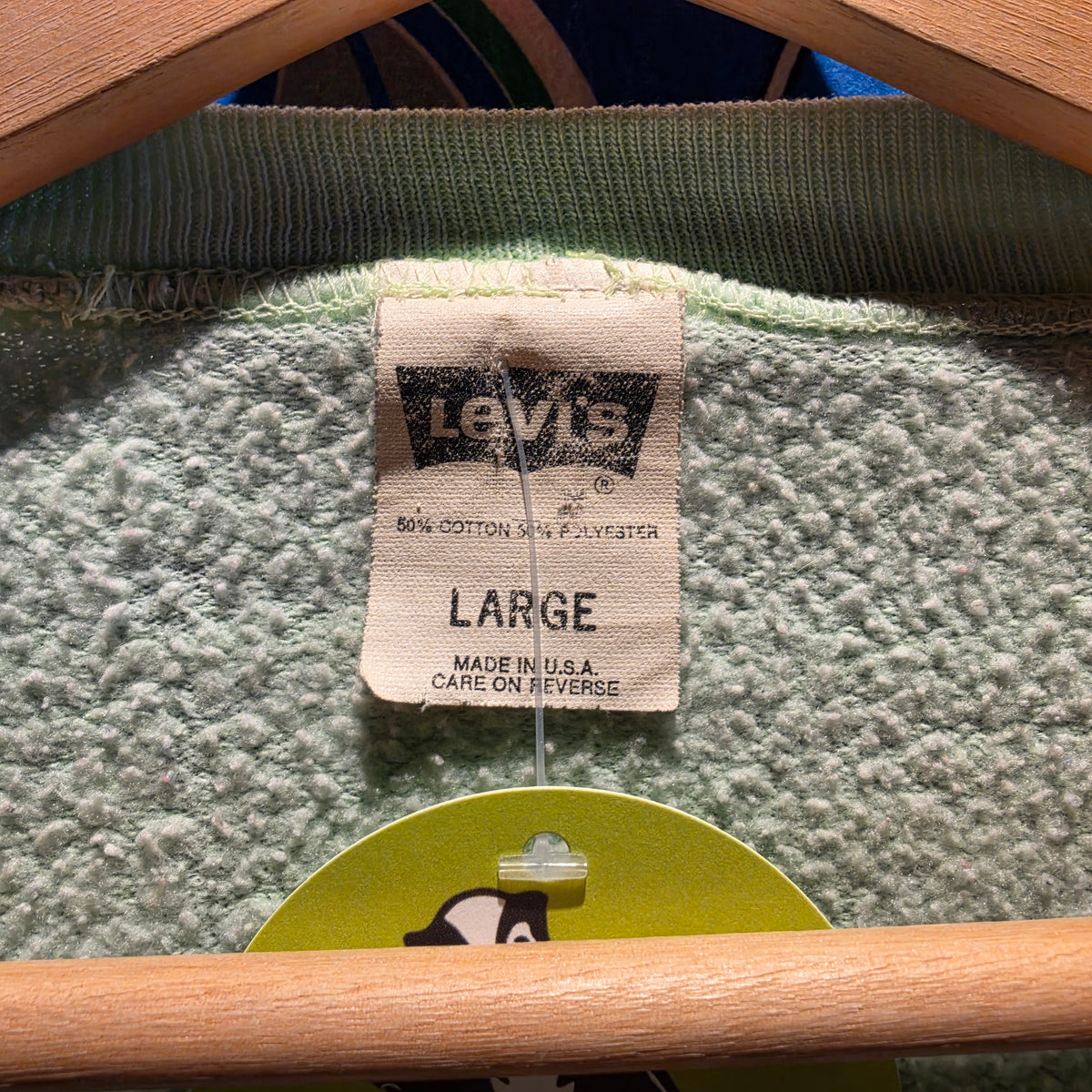 VTG Rare Levis Sport X Cellent Sweatshirt Made In USA: Large