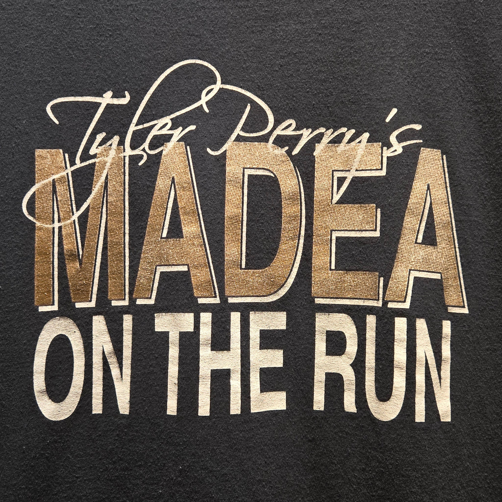 Tyler Perry's Madea On The Run "Again" Black T-Shirt: L