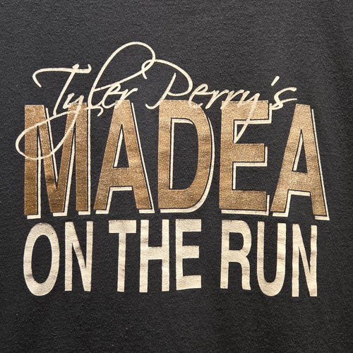 Tyler Perry's Madea On The Run "Again" Black T-Shirt: L