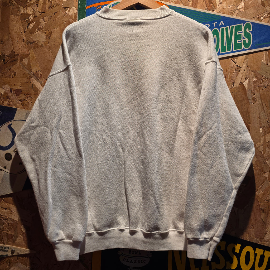 VTG 1995 Tweety Bird Sylvester Season's Greetings From Indiana White Sweatshirt: Large