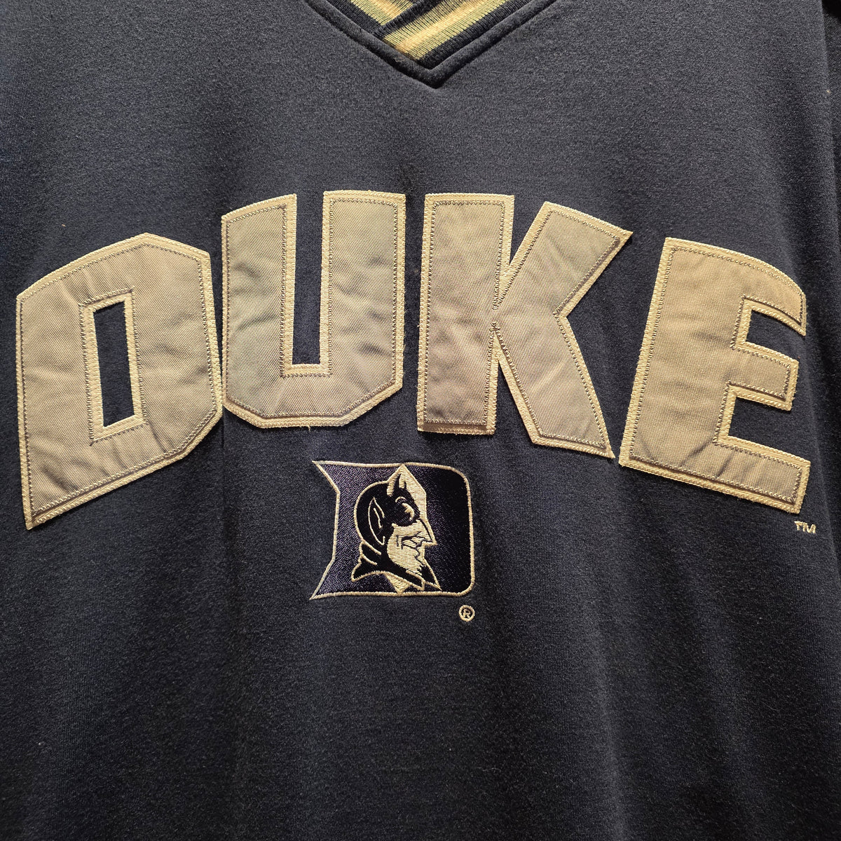 VTG Lee Sport Duke University Sweatshirt Long Sleeve Embroidered: XXL