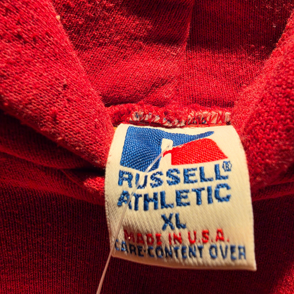 VTG Russell Indiana Hoosiers Pullover Hoodie Made in USA: XL