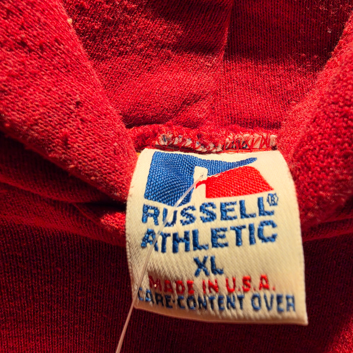 VTG Russell Indiana Hoosiers Pullover Hoodie Made in USA: XL
