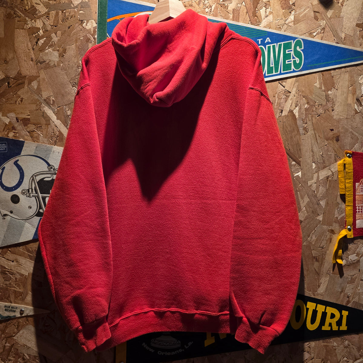 VTG 90's Russell Indiana University Pullover Hoodie Made In USA: XL
