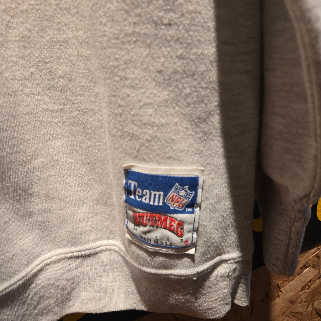 VTG Nutmeg Buffalo Bills NFL Gray Sweatshirt: Large