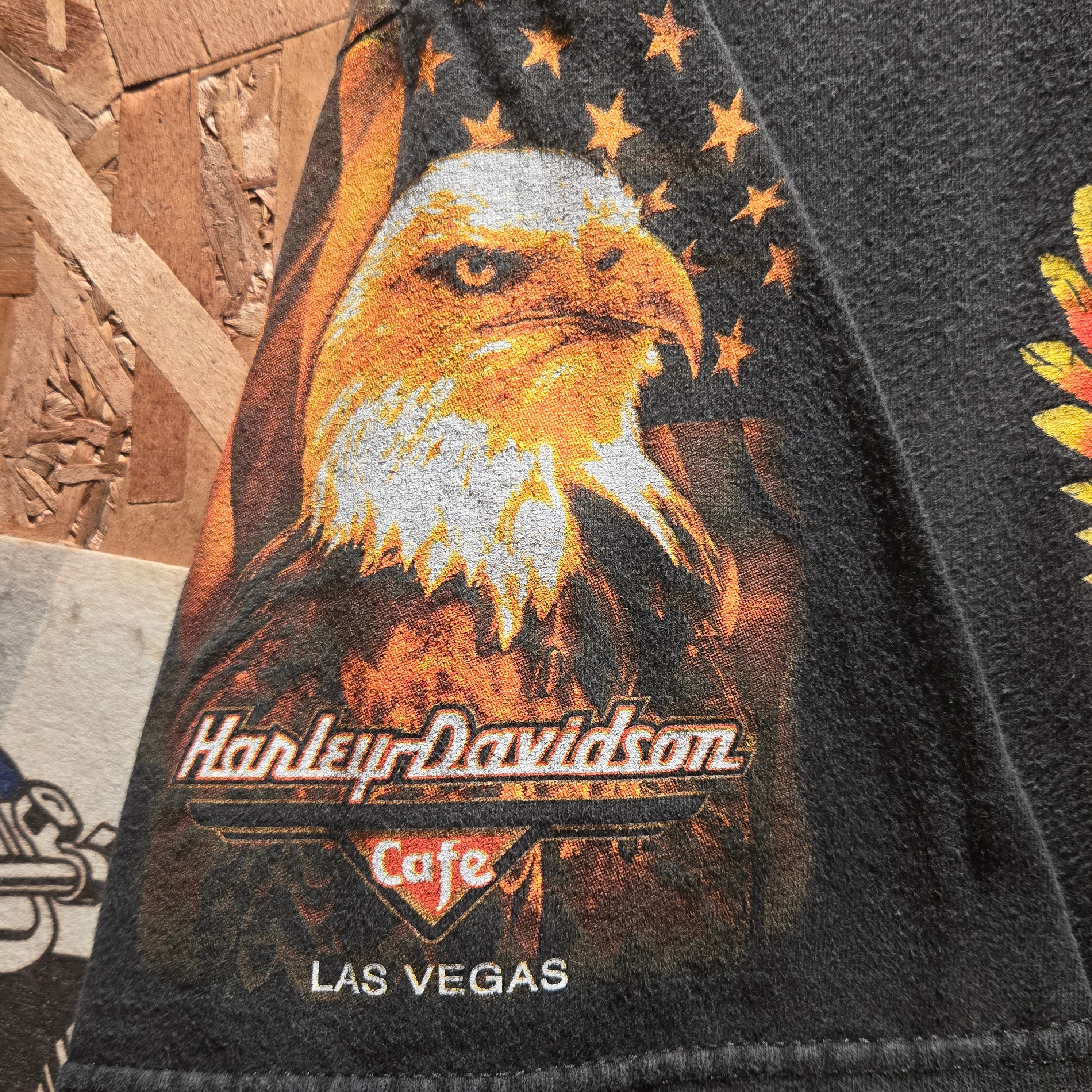 Harley Davidson Cafe Las Vegas Black Short Sleeve: 2XL