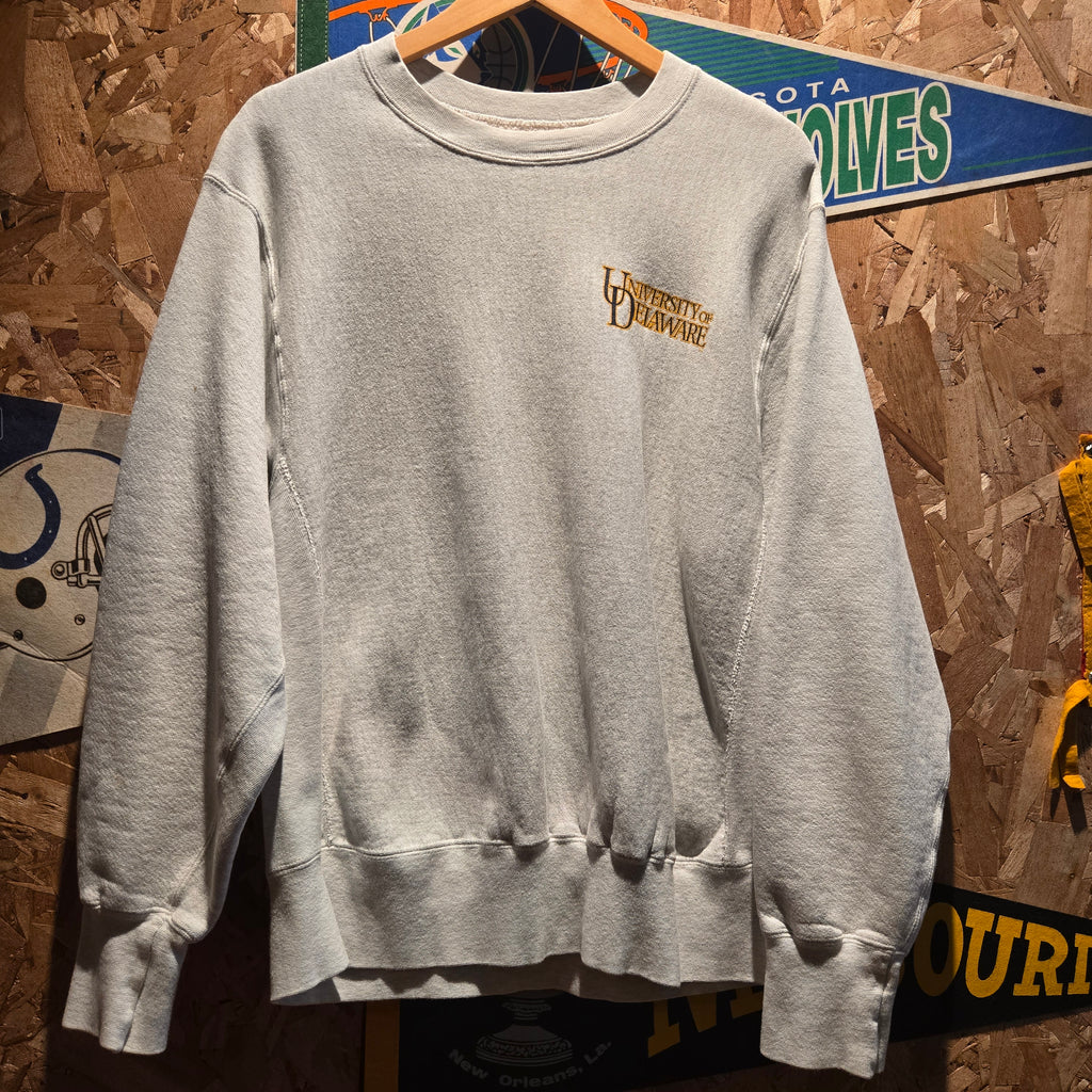 VTG 90's Jansport University Of Delaware Thick Sweatshirt: Large