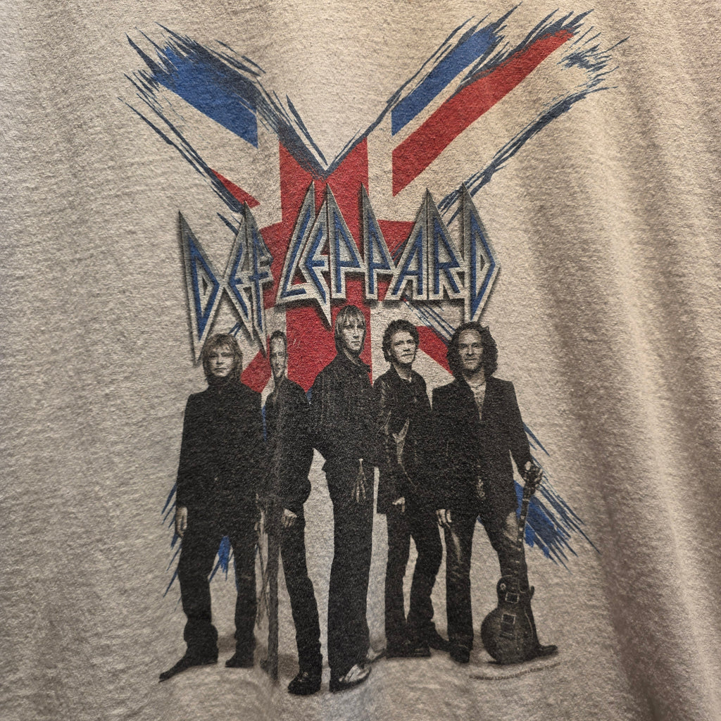 VTG 2003 Def Leppard Tour White T-Shirt: 2XL
