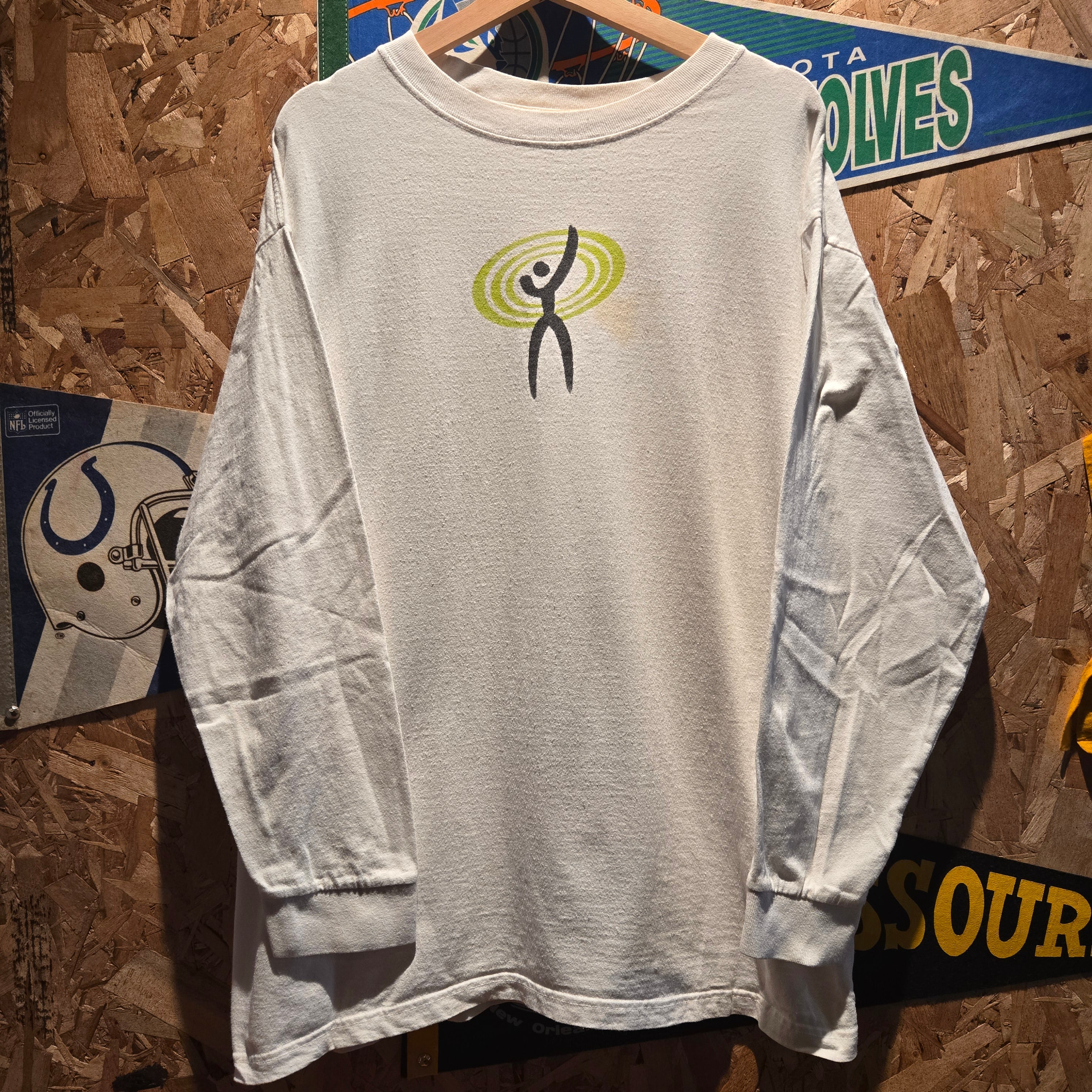 VTG Sony Promo Long Sleeve Graphic T-Shirt Where The Music Takes You: Large