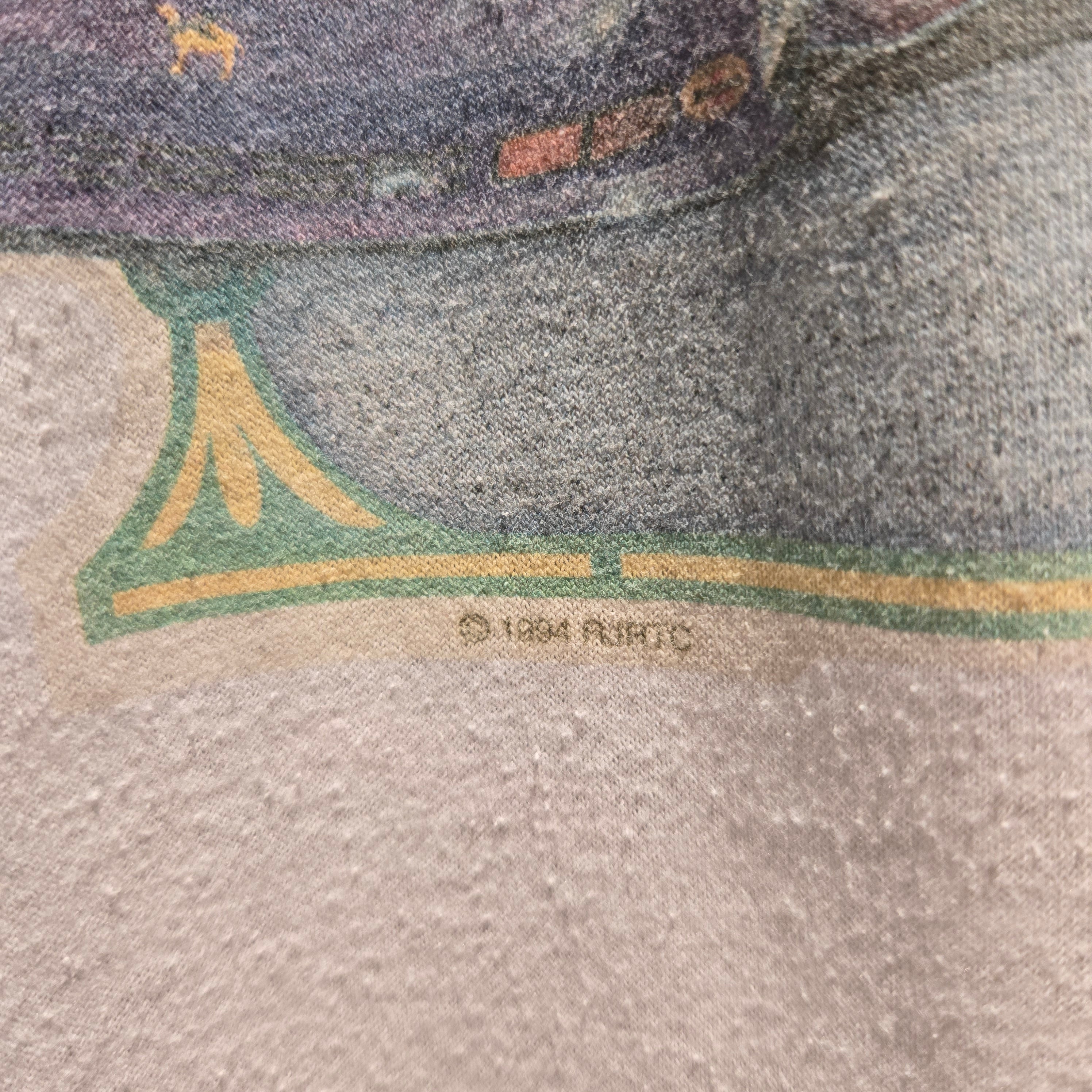 VTG 1994 Smokin Joes Racing Camel Graphic Pocket T-Shirt: XL