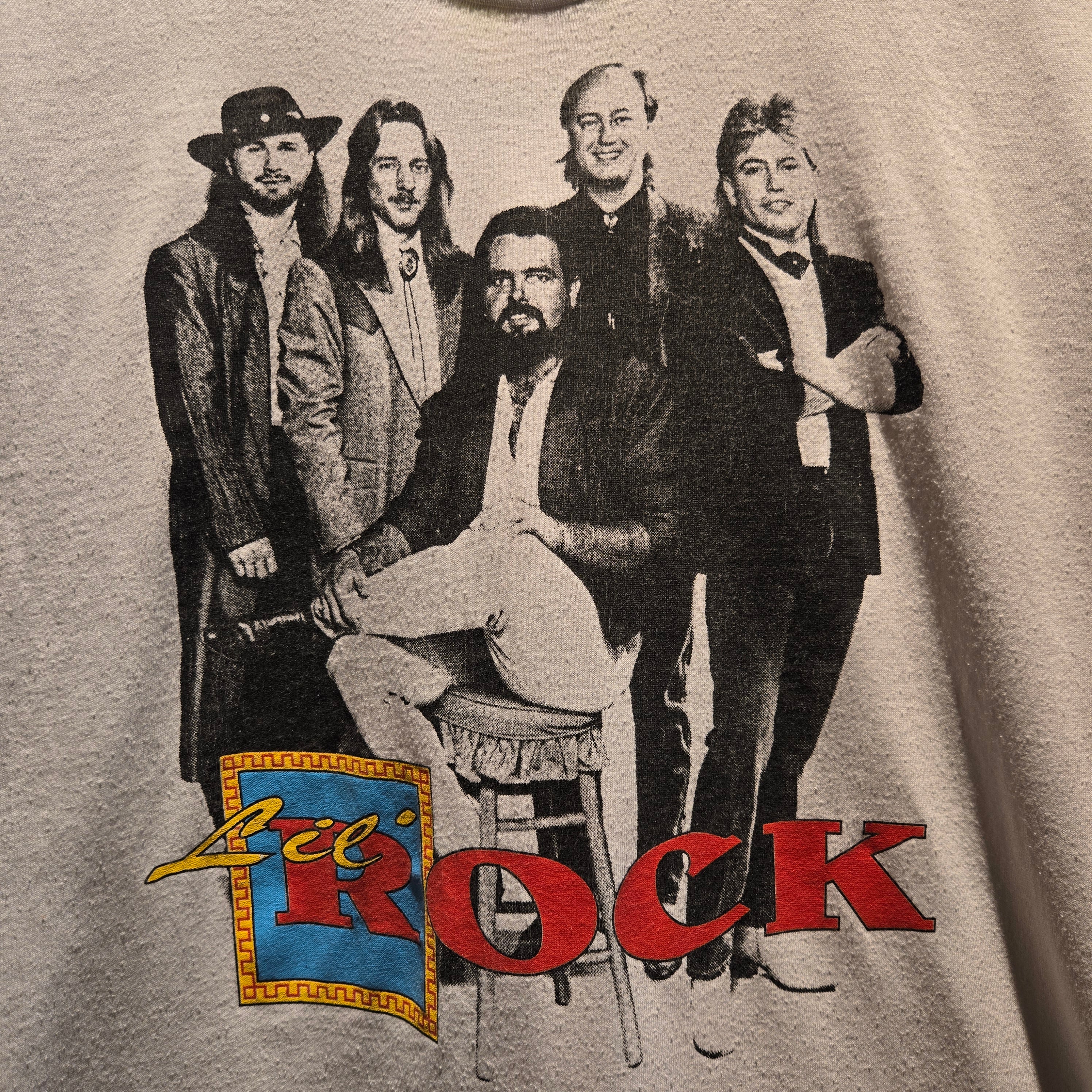 VTG Lil Rock White Single Stitch T-Shirt: XL
