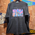 VTG Smokin Joe Camel Purple Haze Cigarette Black Short Sleeve T-Shirt: XL