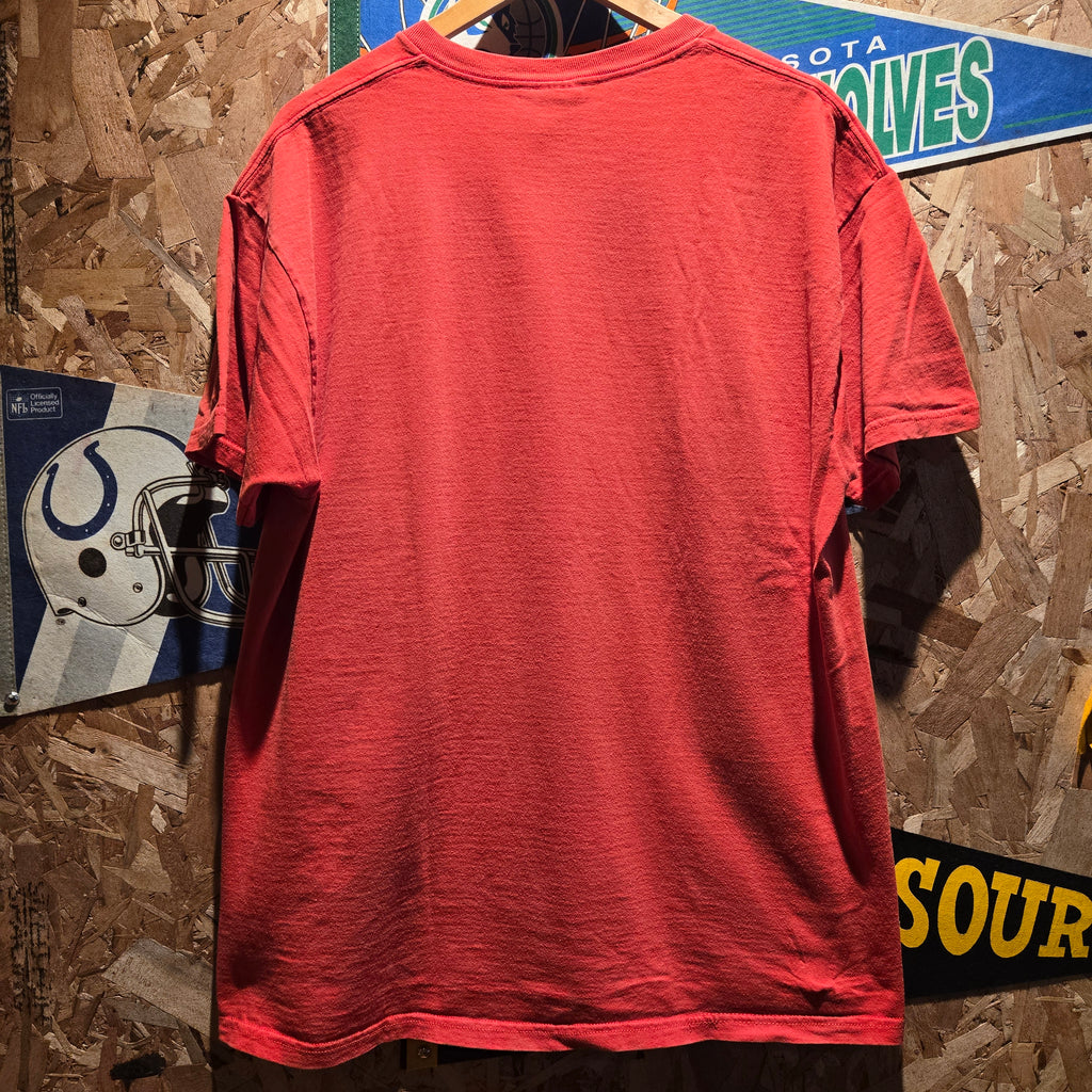 VTG 2001 Kentucky Derby Churchill Downs Red Graphic T-Shirt: XL